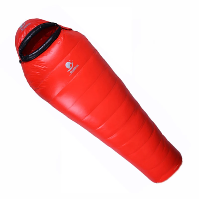 Спальный мешок Mummy White Goose Down удобный и дышащий Slaapzak Sac De Couchage Uyku Tulumu 1200G 1500G