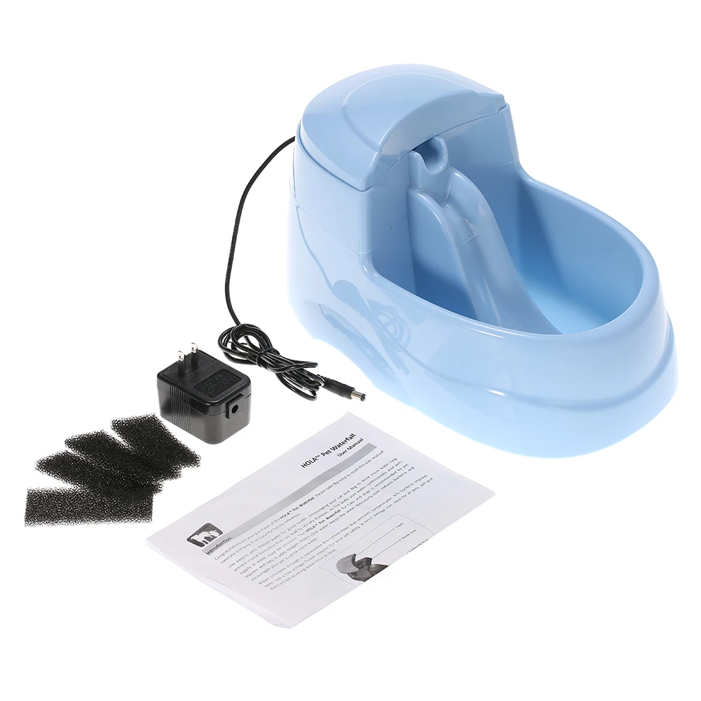 Электрическая чаша для питья домашних животных 2 5 л с углеродными фильтрами