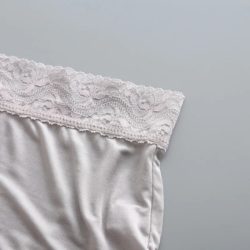 Женское нижнее белье Guiyi романтичное бесшовное из 100% натурального шелка со