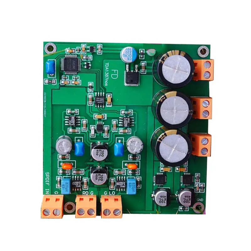 TDA1387 dac аудио декодирующая плата(режим nos), связанная с tda1541 поддержка 24bit 192K T0161
