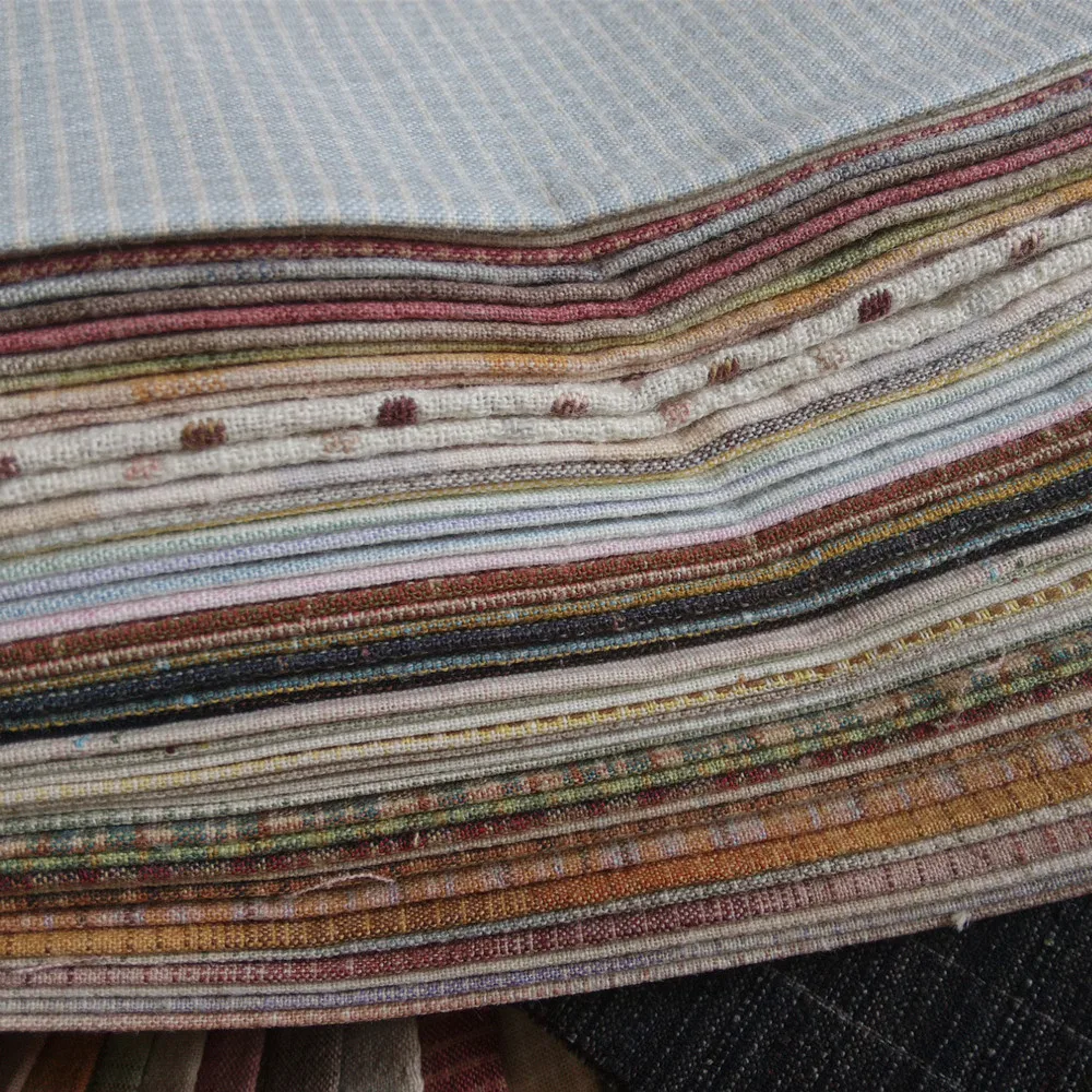 Хлопковая ткань ручной работы Лоскутная Ткань для шитья 50 цветов 1/16 метров