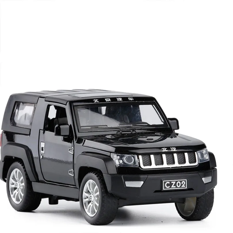 Модель автомобиля 1/32 BJ400 Wolf Warriors bj модель из сплава детские игрушки настоящая
