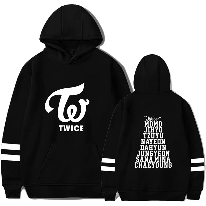 Толстовка с капюшоном для мужчин и женщин TWICE MOMO Sana толстовки в Корейском стиле
