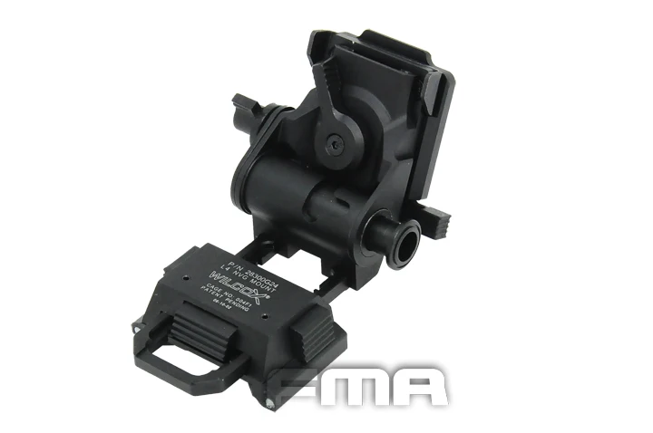 Тактический шлем Wilcox типа L4G24 CNC NVG крепление серебристого тактического шлема Крепление аксессуары - Цвет: BLACK