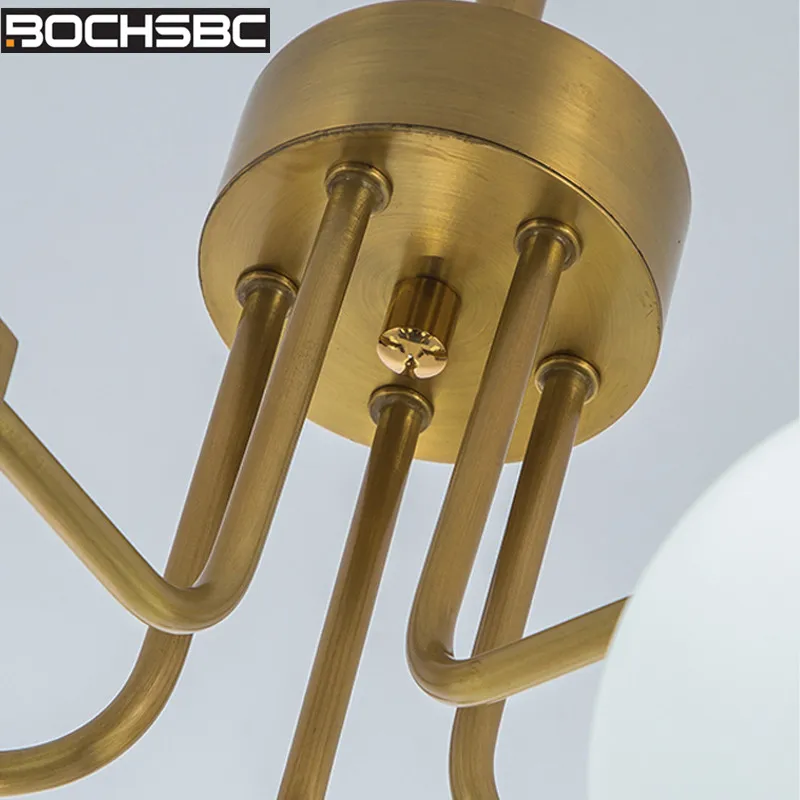 BOCHSBC стеклянный абажур подвесные лампы для столовой гостиной подвеска