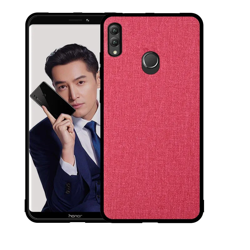 Простой тканевый чехол для huawei Honor Note 10 6 95 '' противоударный дышащий мягкий 8X