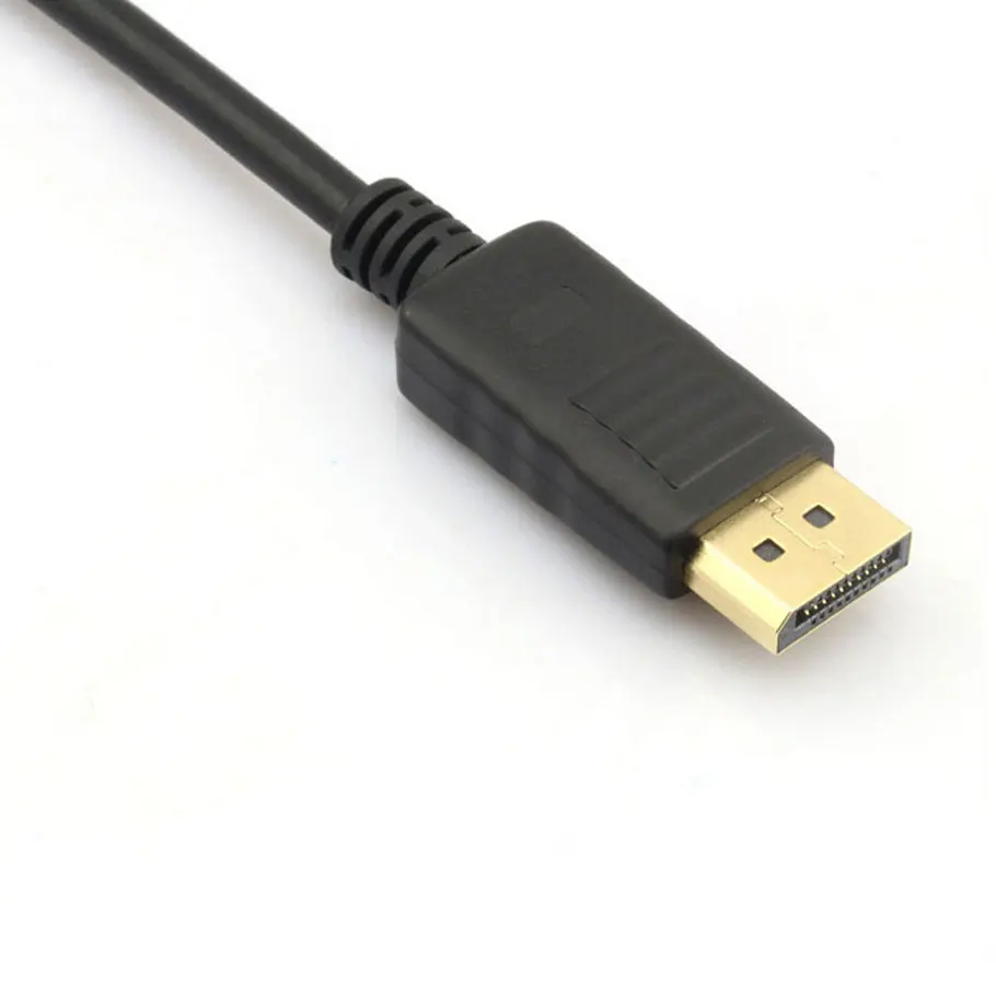 Новинка 2021 г. переходник DisplayPort папа-мама VGA M/F для ноутбука HP/ Dell/ Lenovo/ Toshiba черный |