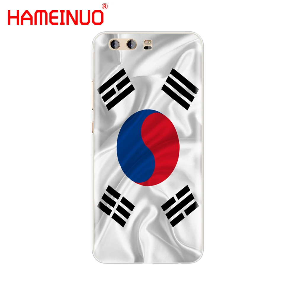 HAMEINUO чехол с корейским флагом для телефона huawei Ascend P7 P8 P9 P10 P20 lite plus pro G9 G8 G7 2017 |