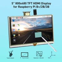 elecrow lcd 5 inch raspberry pi display touch screen hd 800x480 5 monitor tft with touch pen for banana pi raspberry pi