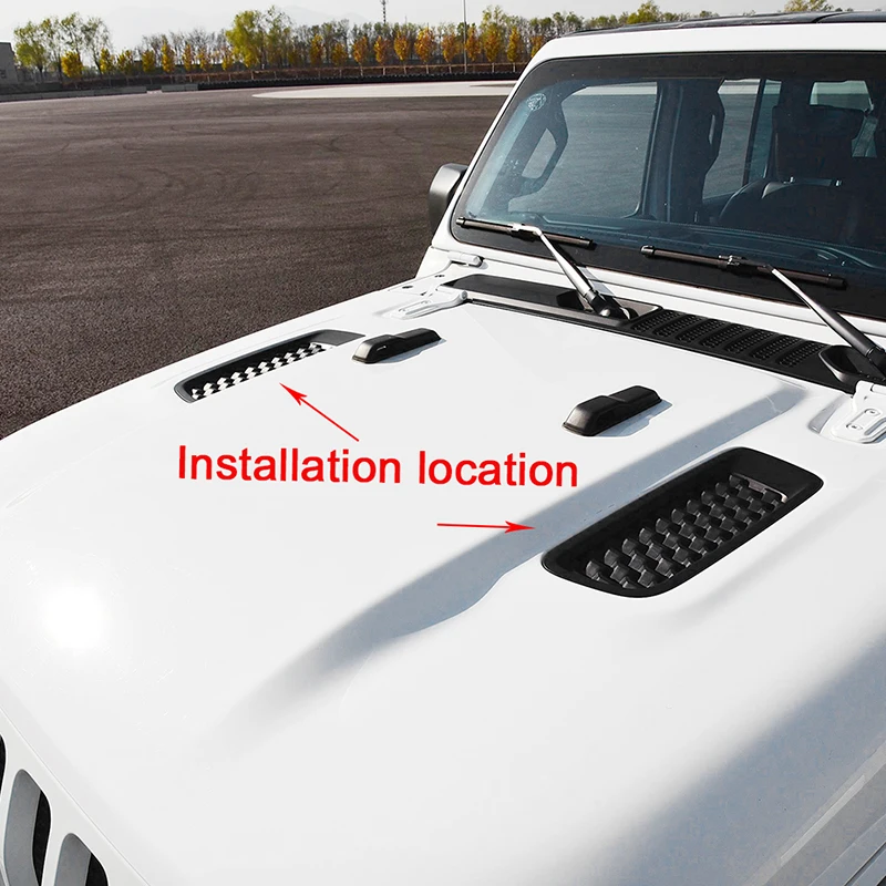 Лояльности для Jeep Wrangler JL 2018 2019 капот двигателя Крыша кондиционер переменного