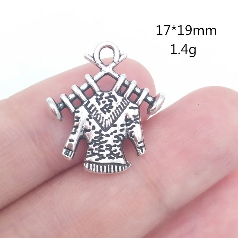 Подвеска для свитера из цинкового сплава 19 х17 мм 1 4 г|pendant diy|craft pendantcharm antique silver |