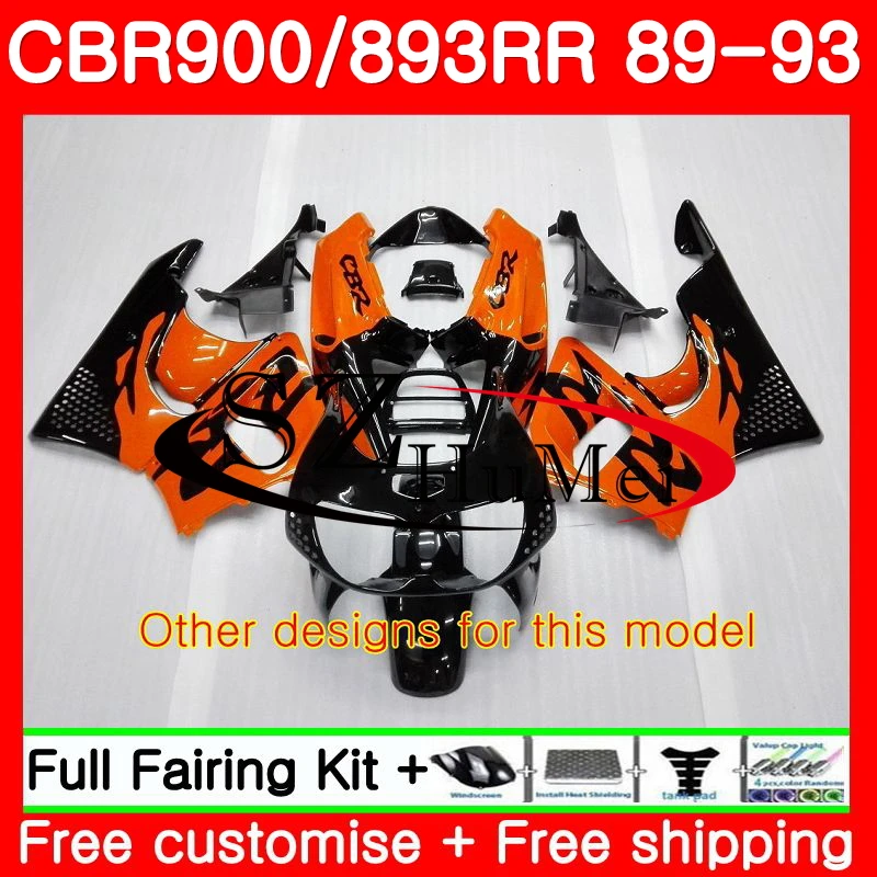 Корпус для HONDA CBR893RR CBR900RR 89 90 91 92 93 114SH18 CBR900 CBR893 RR 1989 1990 1991 1992 1993 обтекатель Repsol