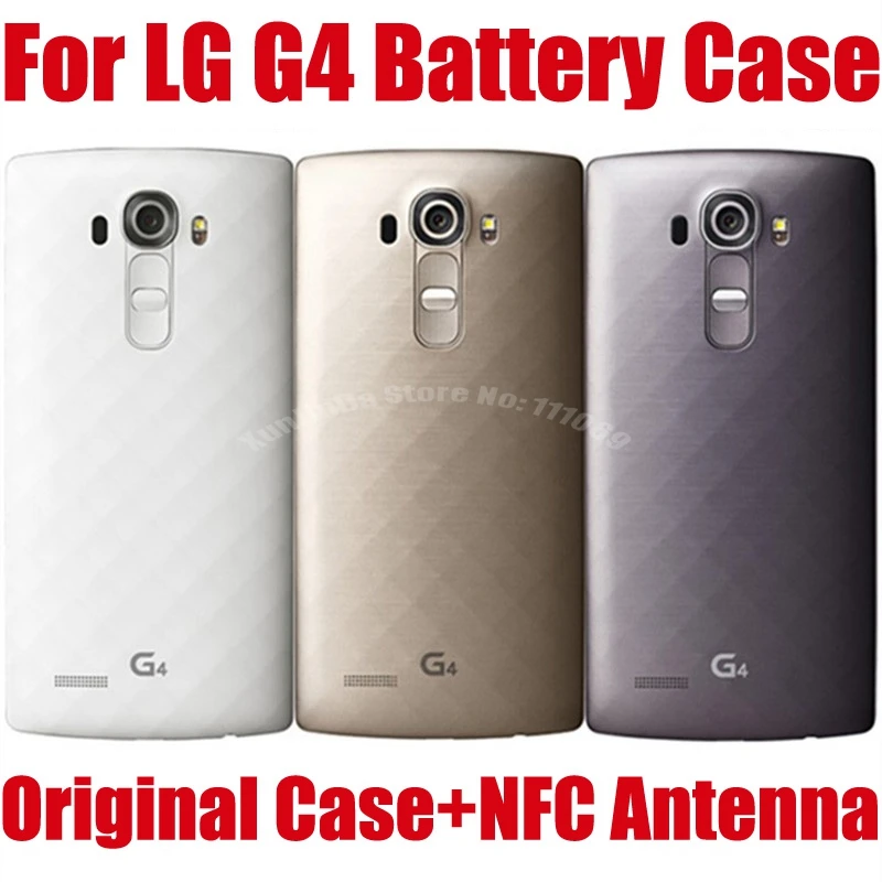 Оригинальная задняя крышка батарейного отсека чехол Дверь + NFC для LG G4 G3 H815 H810 H811