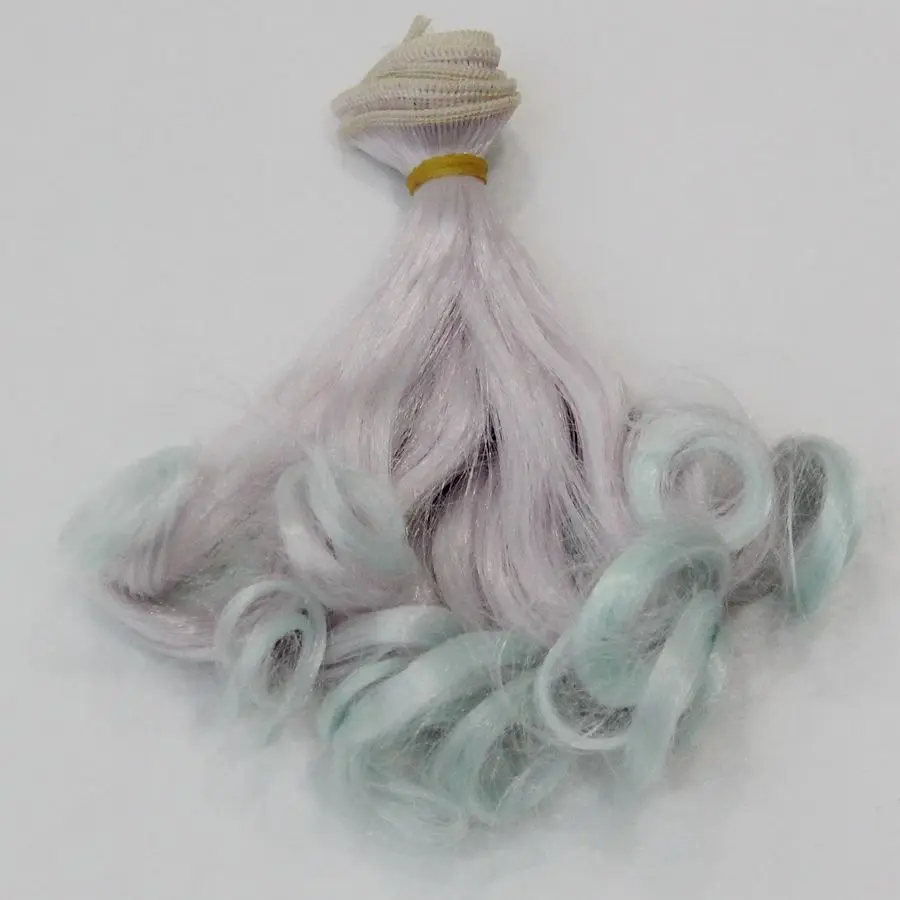 Кукольные волосы Bjd 15*100 см Diy Миниатюрные локоны высокотемпературный материал
