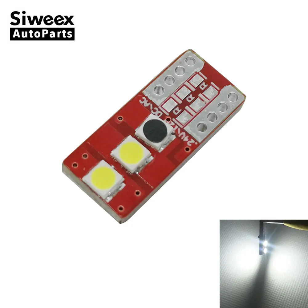 1 шт. T10 W5W 4 SMD 3030 12 В 168 192 габаритные огни для чтения номерной знак дверь белый