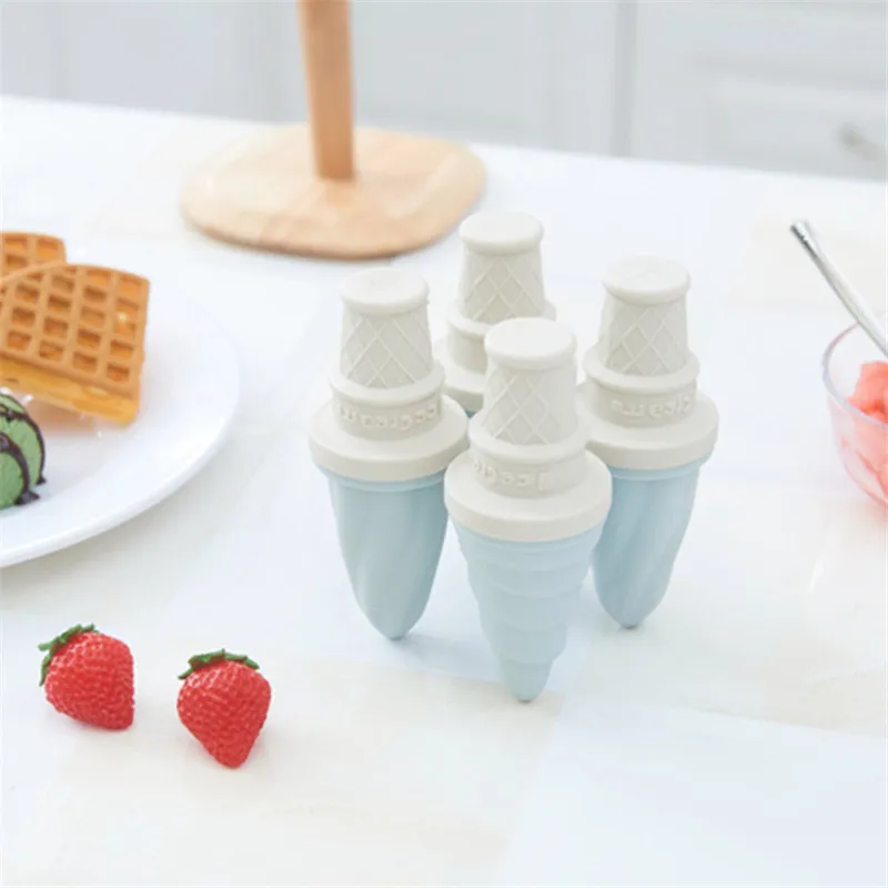 Новинка 4 шт. летняя домашняя DIY Форма для мороженого форма коробка приготовления