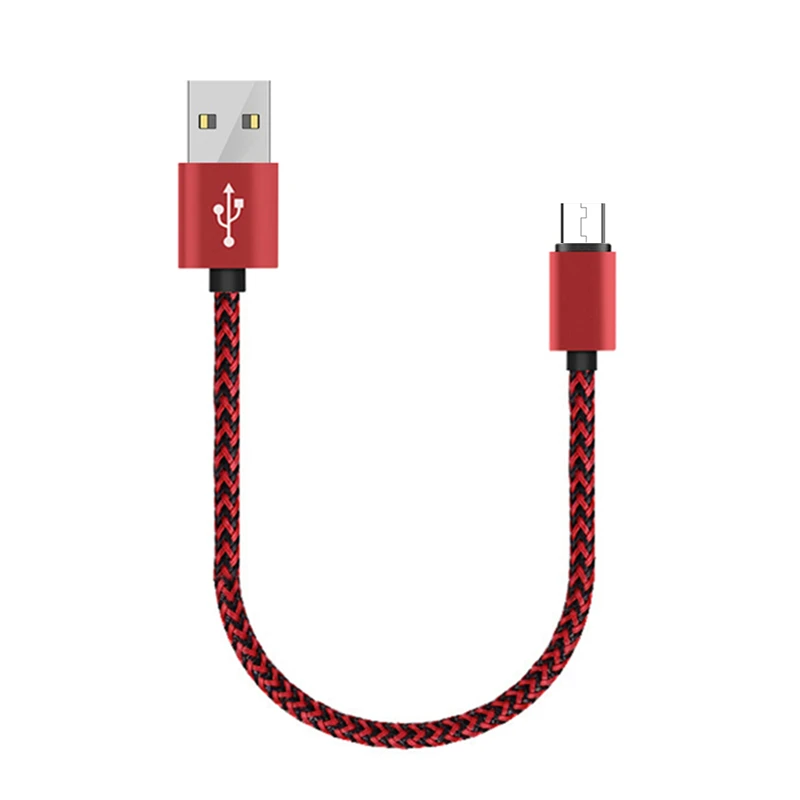 Нейлоновый Плетеный Micro USB кабель синхронизации данных и зарядки для Redmi 5 Plus 6A 6 Pro