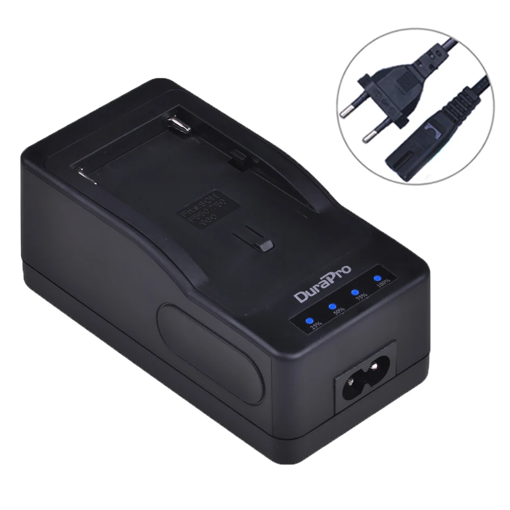 Универсальное быстрое зарядное устройство DuraPro 1 шт. светодиодное для SONY NP F970 F960