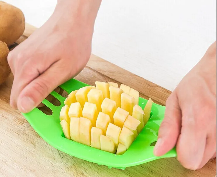 Устройство для резки картофеля фри Многофункциональный ручной резак кухонные