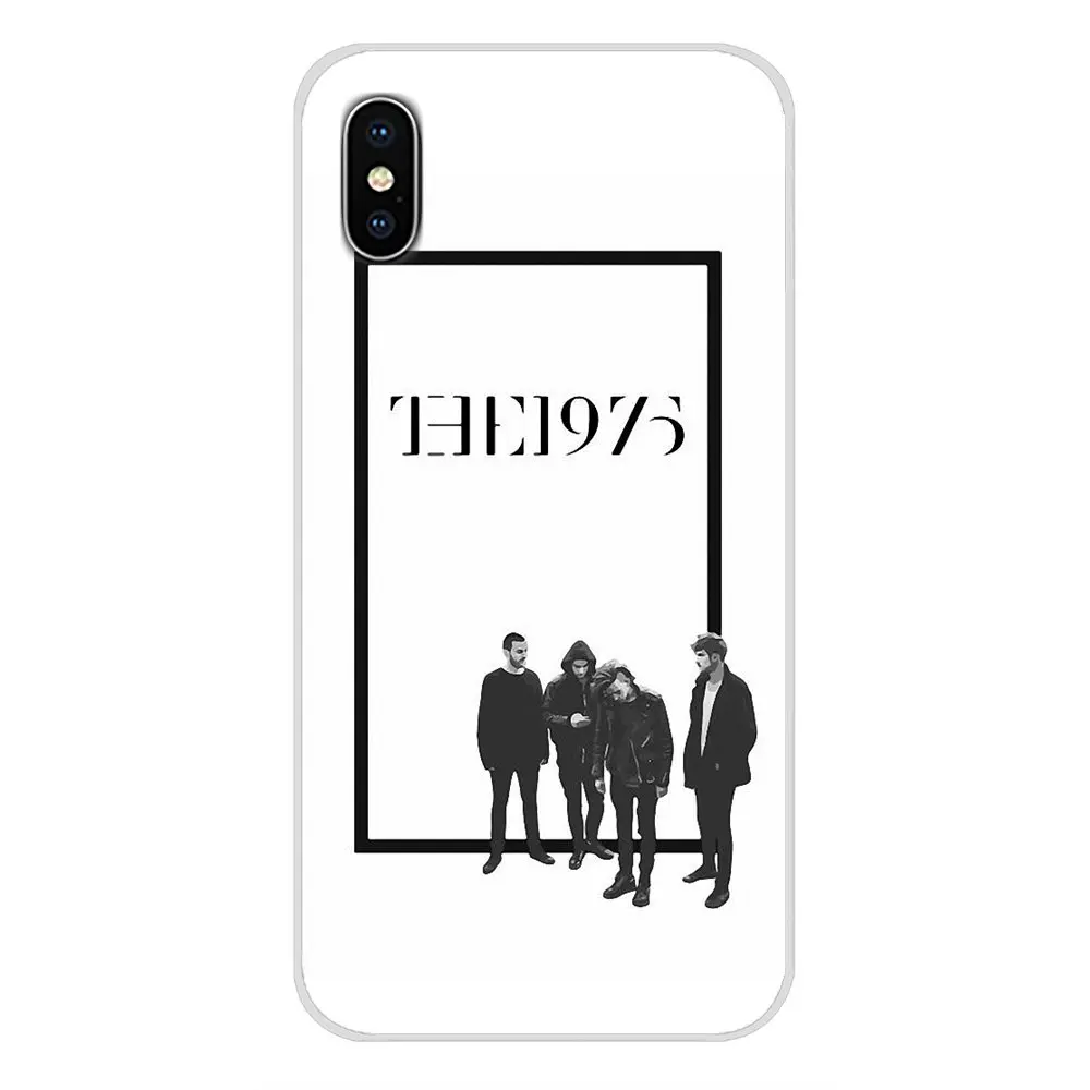 Аксессуары чехлы для телефонов чехол рок-группы the 1975 Apple iPhone X XR XS MAX 4 4S 5 5S 5C SE 6 6S 7 8