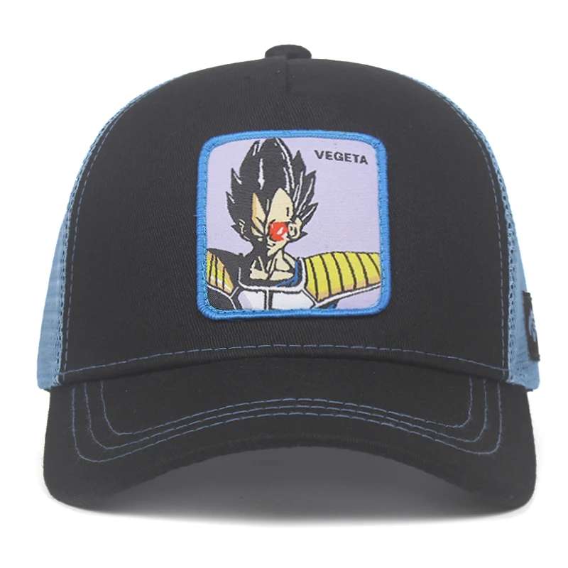 Бренд Вегета чехол Capsule corp Dragon Ball Z Snapback хлопок Бейсбол Кепки Для мужчин Для женщин в стиле «хип-хоп» для папы сетчатая шляпа Кепка-тракер в дропшиппинг