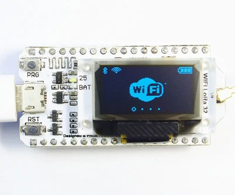 433 МГц-470 МГц ESP32 oled-дисплей Bluetooth WIFI Lora 32 модуль IOT макетная плата + антенна |