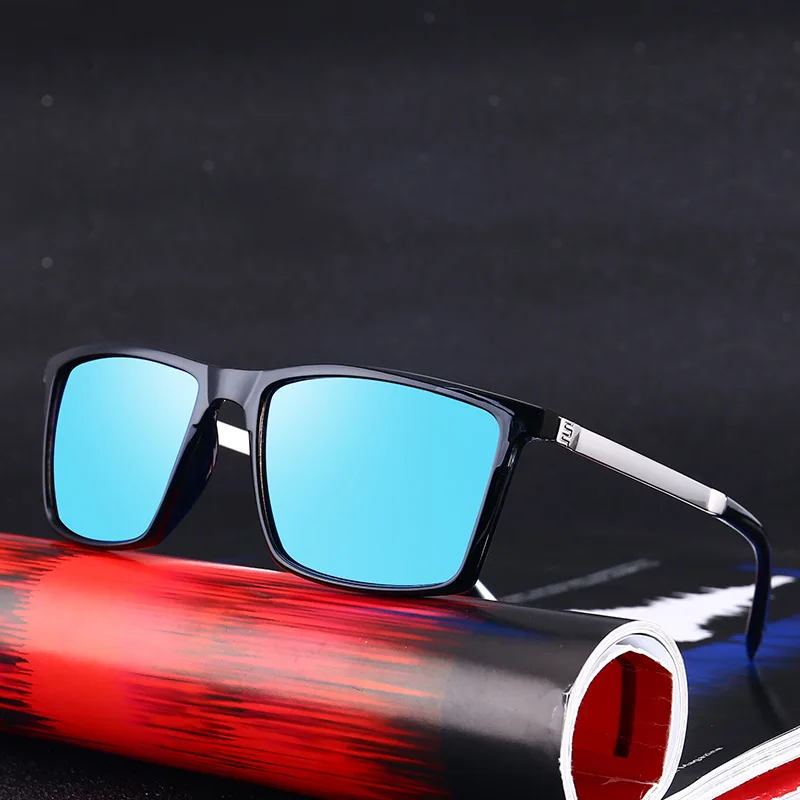 Мужские солнцезащитные очки Zonnebril Heren мужские классические зеркальные Lunette de Sole