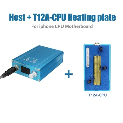 Host And T12A-CPU SS-T12A паяльная станция Набор инструмент для ремонта материнской платы для iPhone 6 7 8 X XS MAX мобильный телефон cpu NAND ремонт отопления - Цвет: Host And T12A-CPU