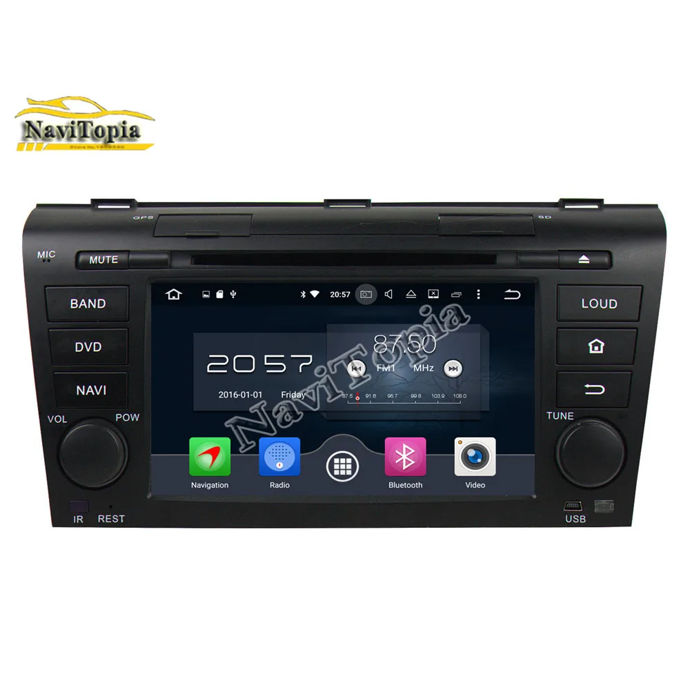 NAVITOPIA 4 Гб + 32 г Octa Core Android 9 0 автомобиль радио для Mazda 3 2004 2005 2006 2007 2008 2009 DVD gps