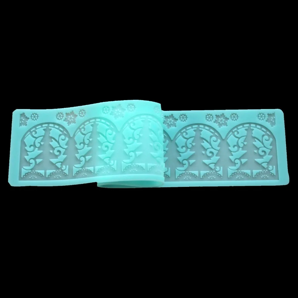 Pastel кружевной силиконовый коврик для мастики торта кружевная форма инструменты