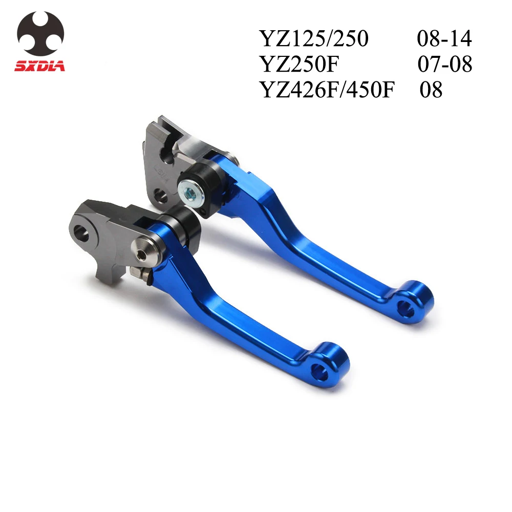 4 Мотоцикл с ЧПУ сцепные рычаги для YAMAHA WR250R WR250X WR250F WR450F YZ80 YZ85 YZ125 YZ250 YZ250F TE250 TE300 FC250-450 - Цвет: 4