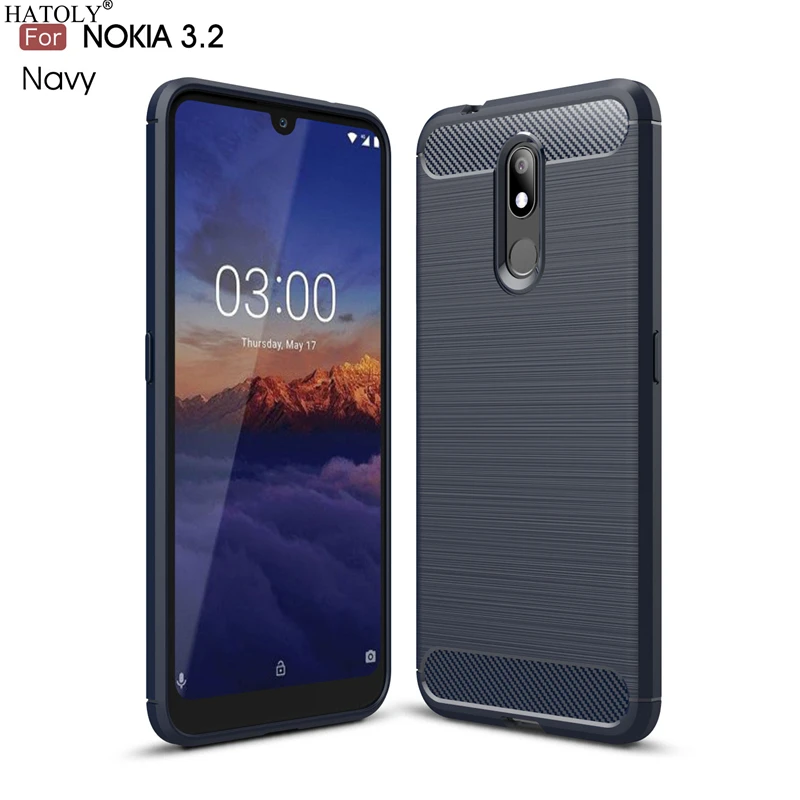 Чехол для Nokia 3 2 чехол деловой стиль силиконовая резина мягкий ТПУ бампер
