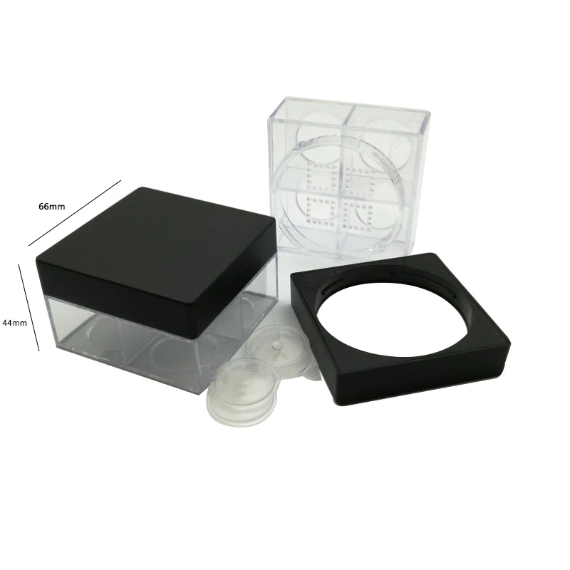 12 г пустой пластиковый самодельный косметический Чехол свободная пудра дорожные