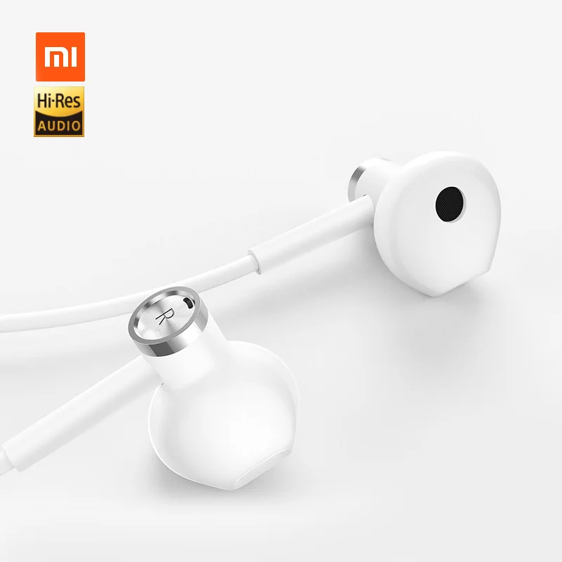 Xiaomi двухблочный полунаушник Динамический и керамический рог супер качество