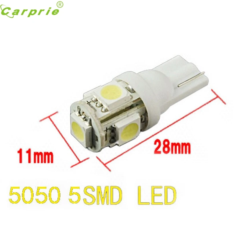 Высококачественные ксеноновые светодиодные лампы T10 Wedge 5 SMD 5050 192 168 194 W5W 2825 158