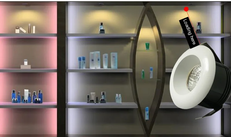 Поверхностного монтажа мини 3 Вт Led Cob Диммируемые светильники освещение