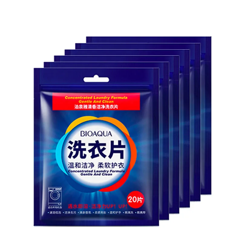 120pcs Объем стирального мыла новая формула листы для стирки нано концентрированный стиральный порошок для стиральной машины чистящее средство - Цвет: 120pcs