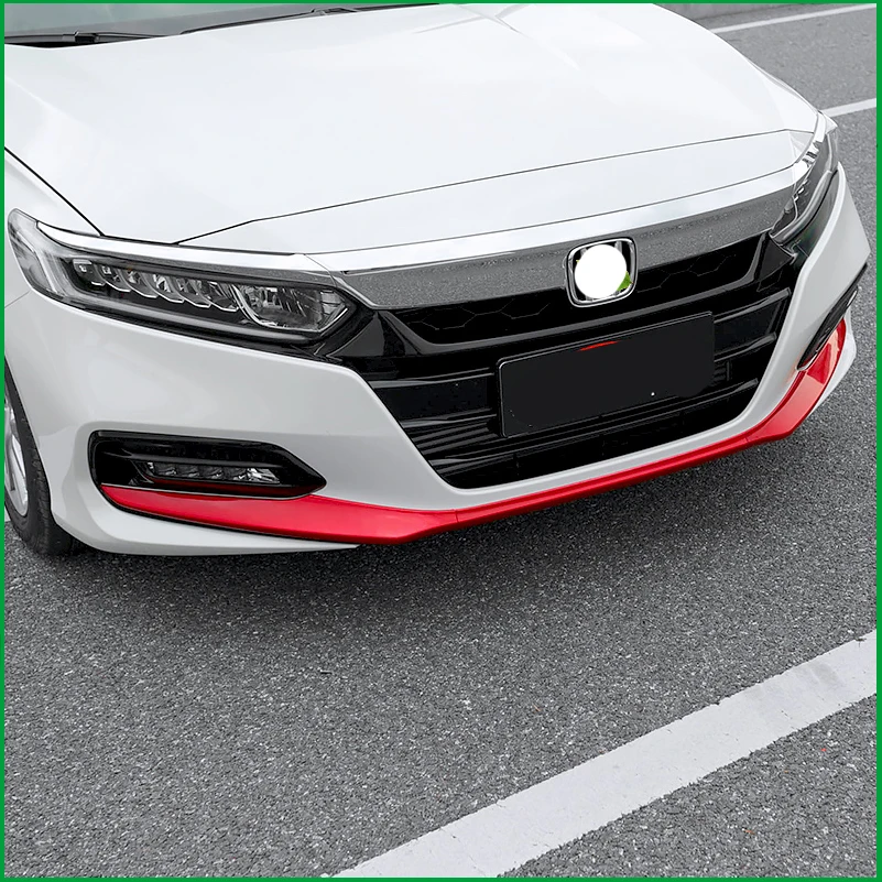 Для Honda Accord 2018 2019 ABS передний бампер Нижняя решетка защитная пластина для губ