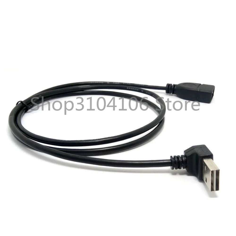 Черный USB 2 0 Удлинительный кабель папа мама удлинитель шнура для ПК ноутбука