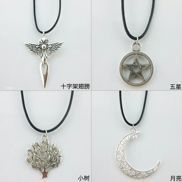 Бесплатная доставка 2 шт. оптовая продажа Личность сплава кулон кожаный шнур