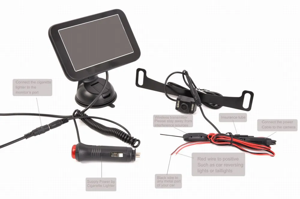 XYCING новый комплект беспроводной резервной камеры 5 дюймовый HD дисплей