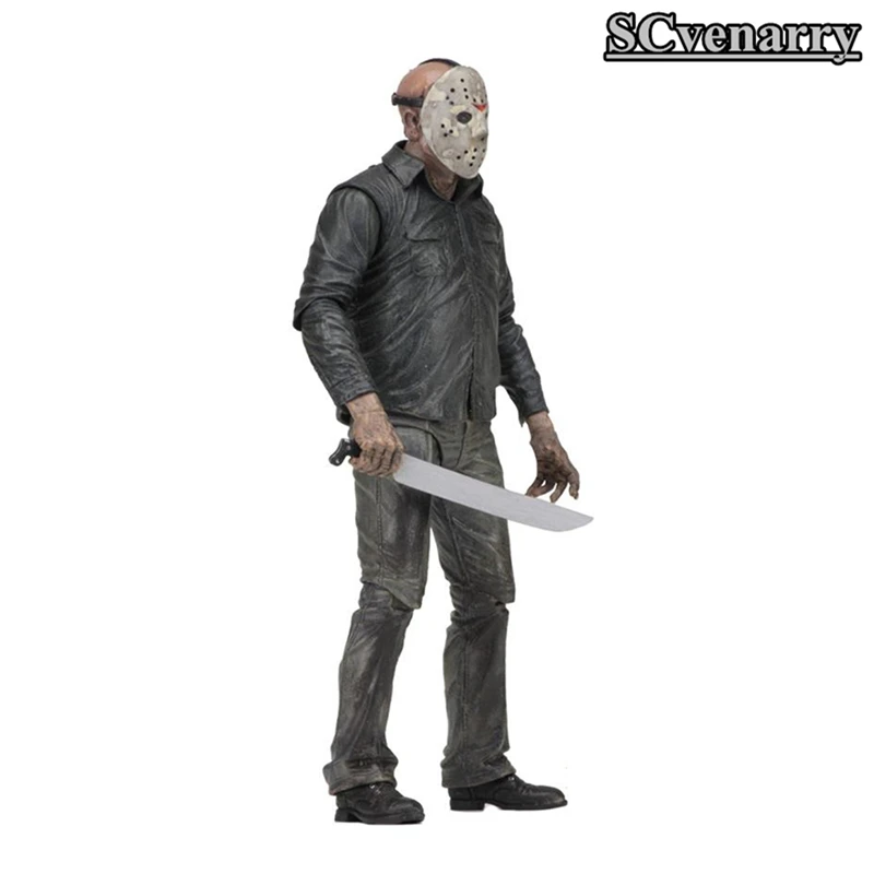 NECA Friday 13 PartV Part5 новое начало Джейсон Вурхиз фигурка игрушка кукла|Игровые фигурки