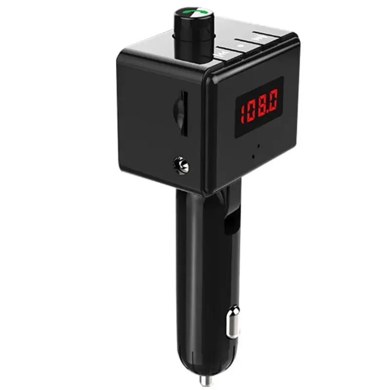 VODOOL B6S Bluetooth fm передатчик автомобильный комплект громкой связи стерео аудио