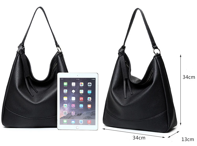 Jonon High Quality PU Leather Women Bag Shoulder Bags Solid Big Handbag Large Capacity Top-handle Fashion New Arrival | Багаж и сумки