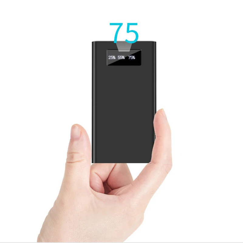 Портативный 8000 mAh банк питания для Xiaomi Mi iPhone ультра тонкий внешний аккумулятор