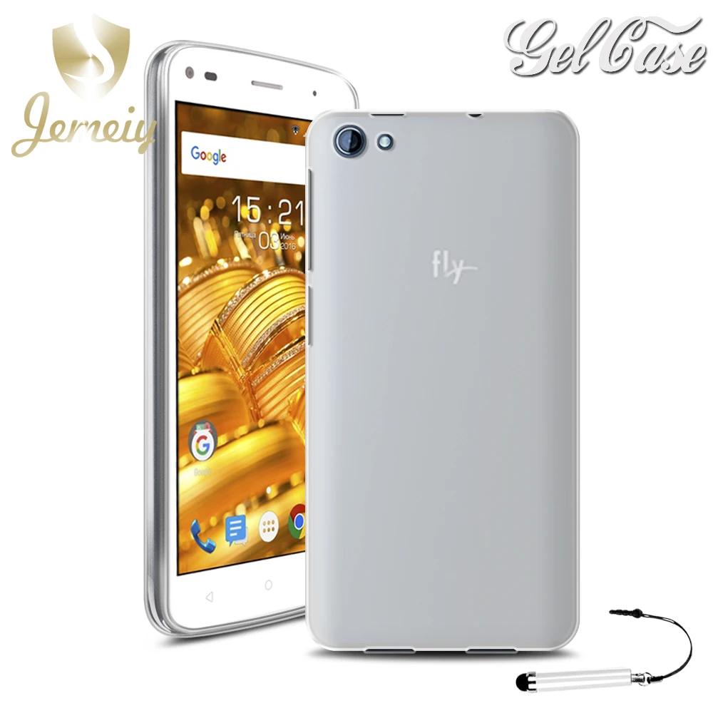 Для Fly Cirrus 4 FS507 телефон случаях гель задняя крышка Мягкий силиконовый мешок УФ