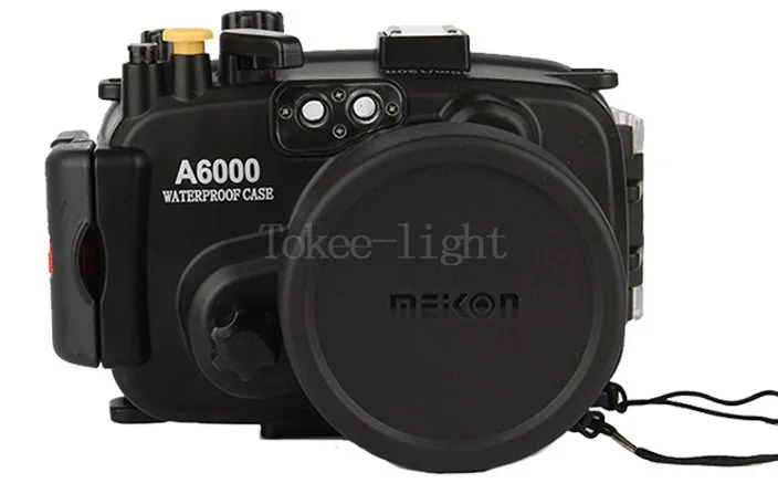 Водонепроницаемый чехол для подводной камеры 40 м 130 футов Sony A6000 16-50 мм объектива