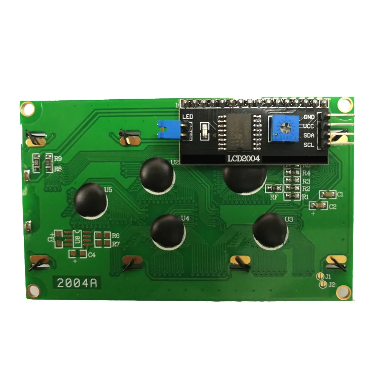 Плате Liquid Crystal Дисплей IIC/I2C/TWI 2004 204 20x4 символов ЖК дисплей модуль для arduino синий