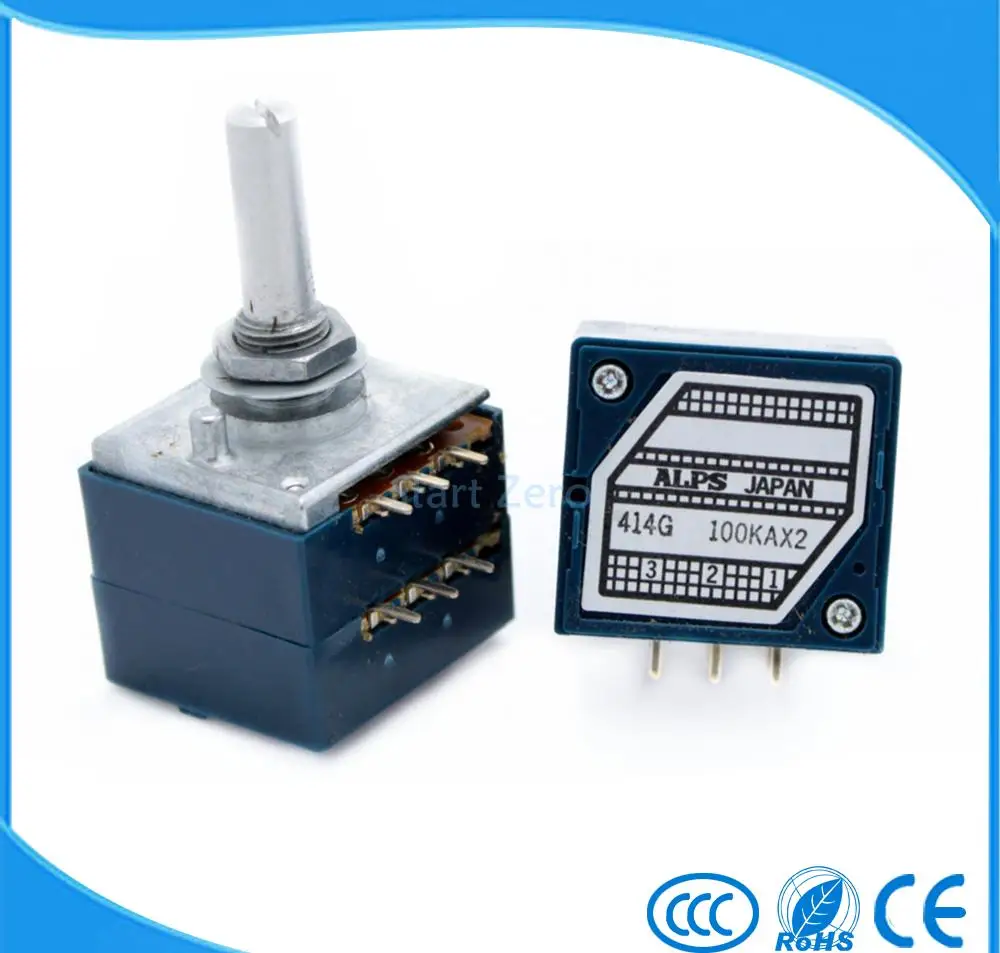 2 шт. Японский потенциометр 10K 20K 50K 100K 250K RK27|potentiometer 100k|potentiometer knobpotentiometer chip |