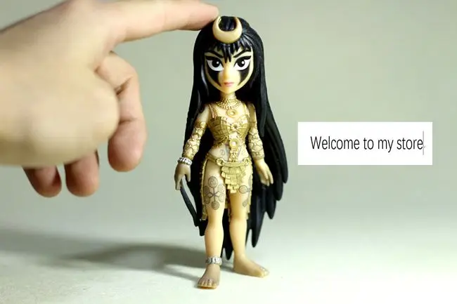 

pvc figure Legendary goddess ornaments model toy